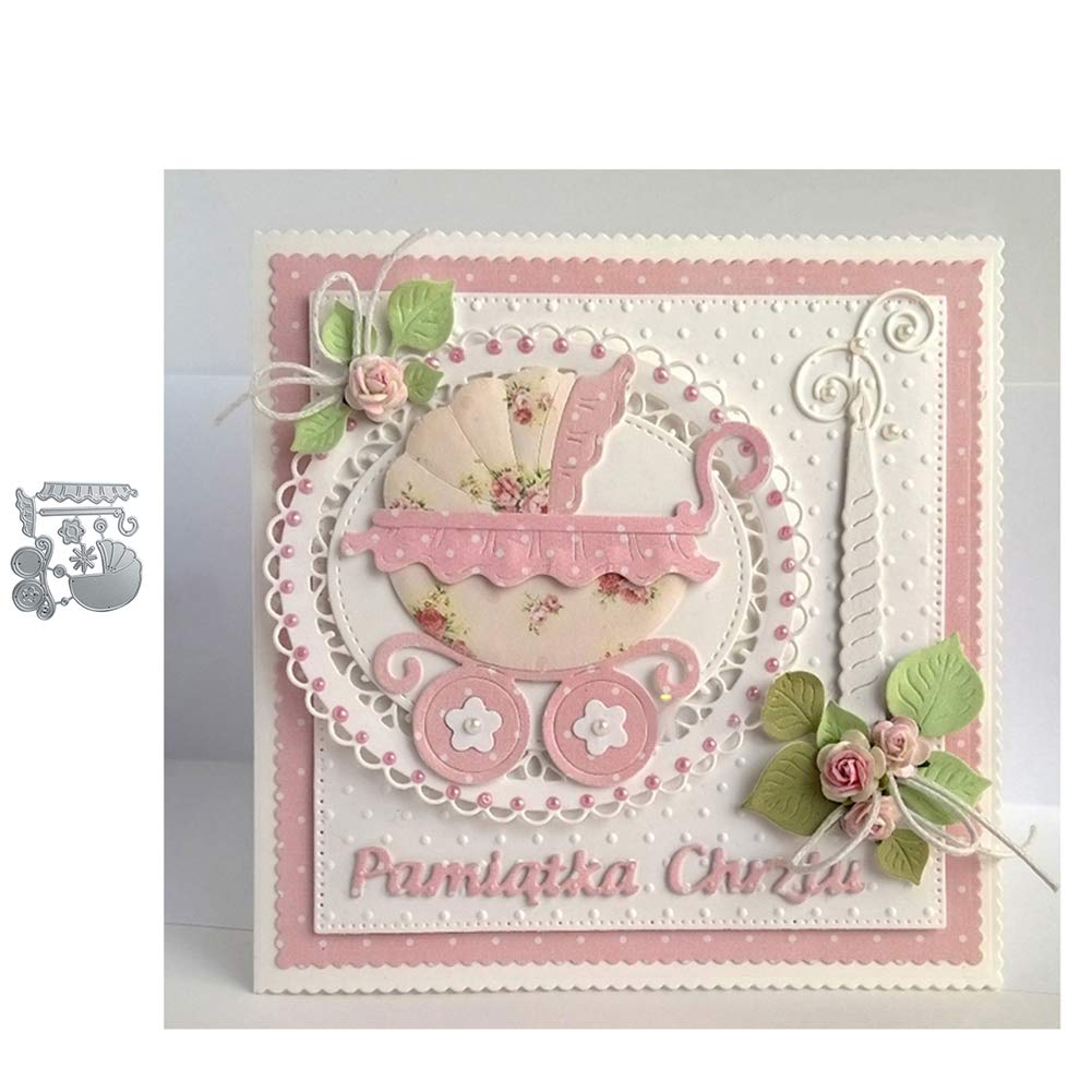 Stencil In Metallo Per Goffratura E Scrapbooking | Forma Albero Di Natale, Per Biglietti E Album