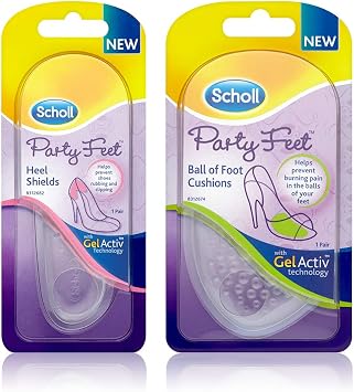 Foot Gel Cushions \u0026 Scholl Party Feet 