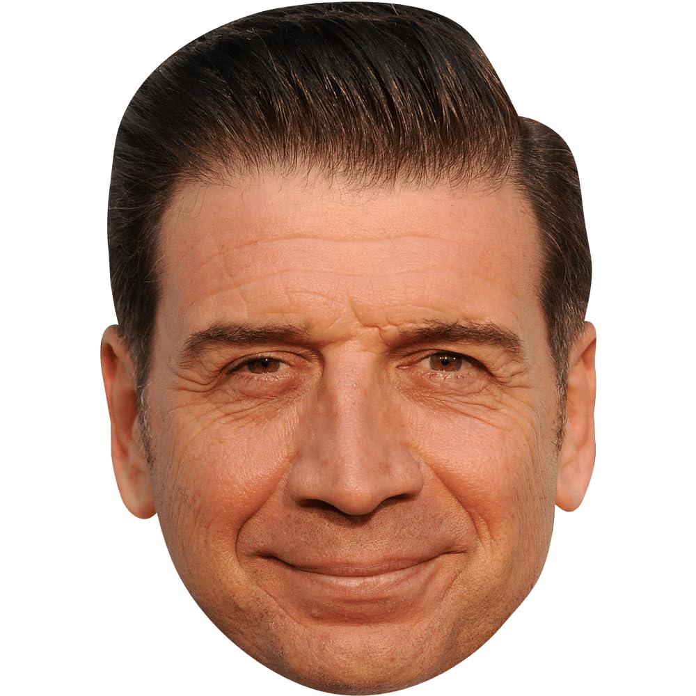 Celebrity Cutouts Lifelike Nick Knowles (Smile) Celebrity Mask, Flat Card Face, Fancy Dress Mask