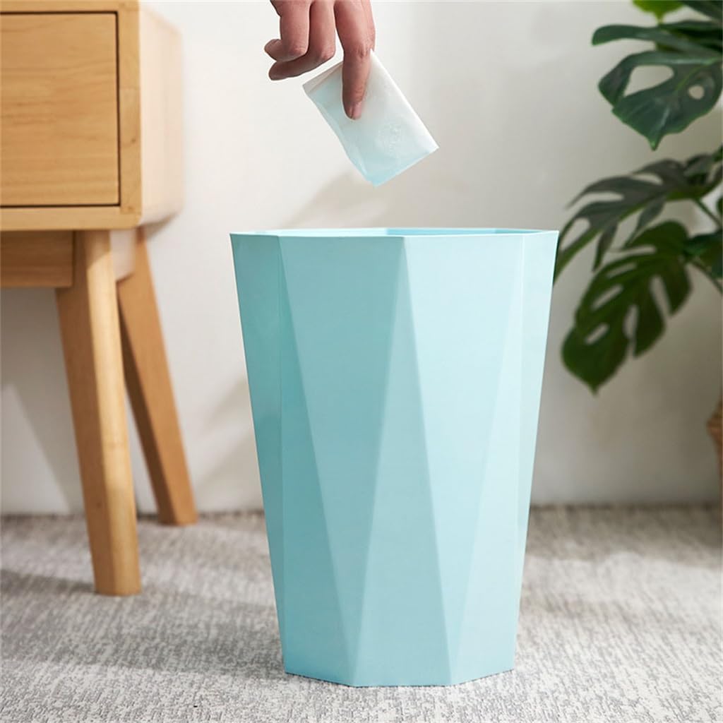 Dustbin Household Diamond Diamond Paper Basket Kitchen Living Room Dustbin