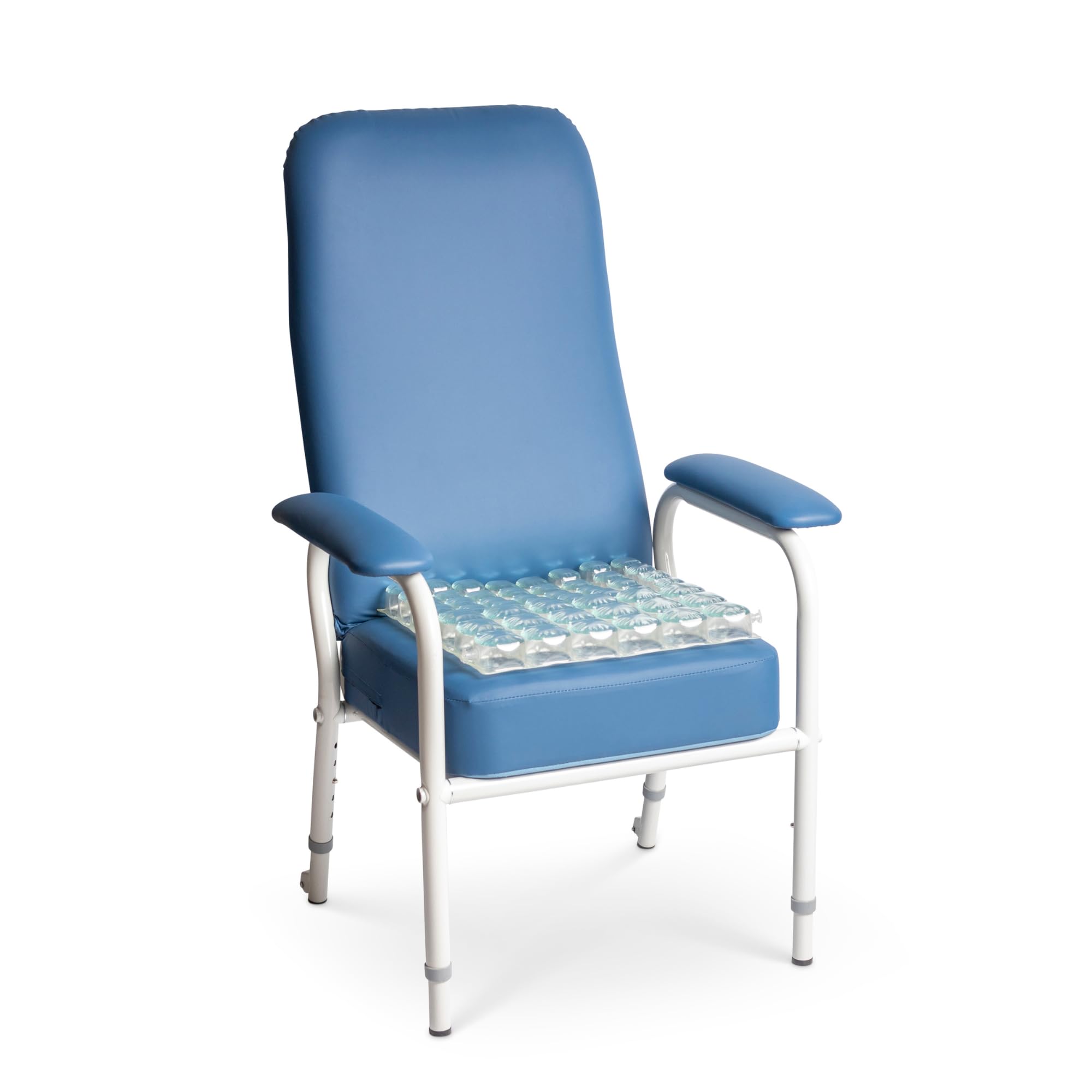 Cojín Airgel – 400 x 400 x 40 mm – Cojín de asiento de doble cámara para alivio de presión y comodidad