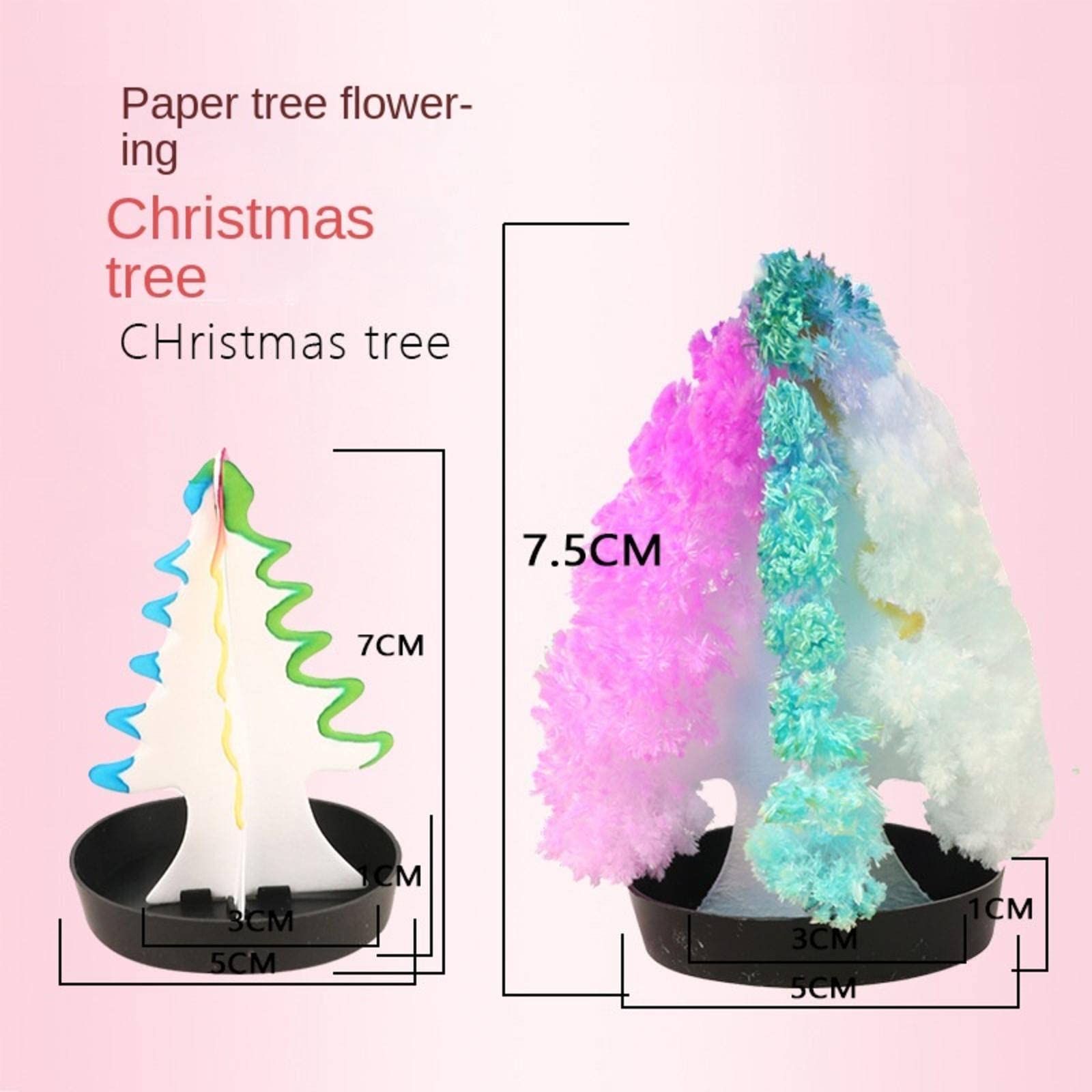 Juguete De árbol Floreciente De Papel – Creativo Y Colorido, Manualidad Ecológica Y Duradera Para Niños Y Adultos