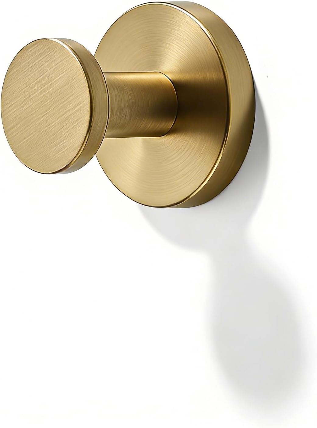 khtumeware Robe Hook for Hanging 3 Pack Bathroom Towel Hooks,Brushed Satin Nickel Hat-and-Coat-Hooks