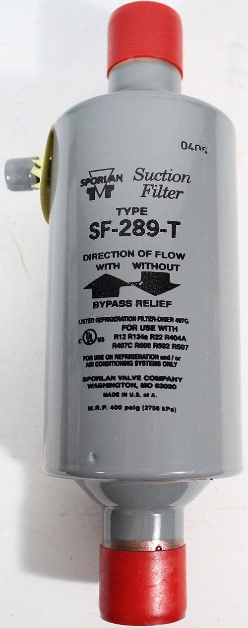 Sporlan SF-289-T with Access Valve 1-1/8