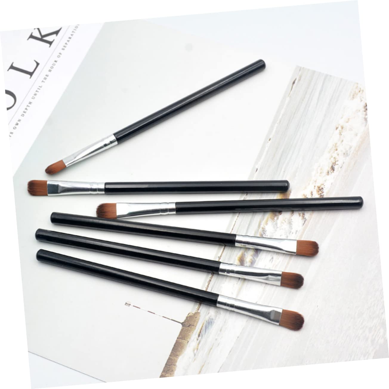 Didiseaon 100piezas Brochas De Maquillaje Profesional Brocha Para Ojos Difuminador Mango Para Mujeres