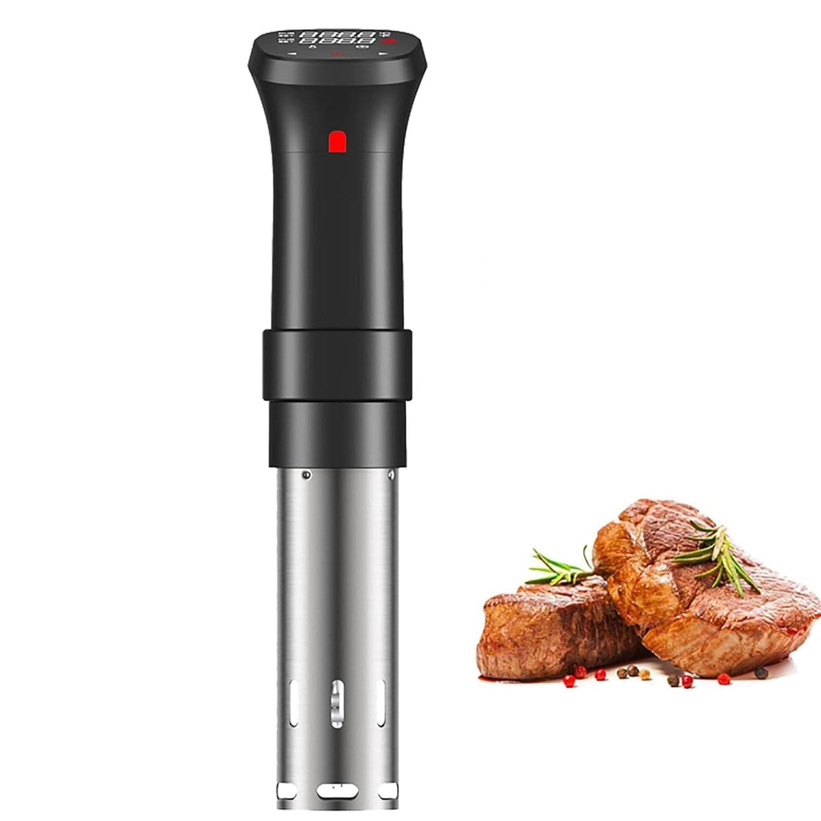Kuchenka Sous Vide O Mocy 1100 W, Cyrkulator Zanurzeniowy Z Ekranem Dotykowym LCD, Wodoodpornością Ipx7, Kontrolą Temperatury, Próżniowym Urządzeniem Grzewczym O Powolnym Gotowaniu