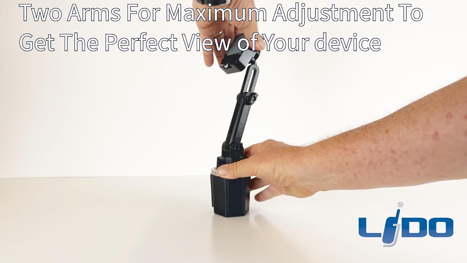 Lido Radio Scanner Mount, Universal Cup Holder Mount Compatible with Police Scanner BC75XLT BC125AT SR30C BCD325P2