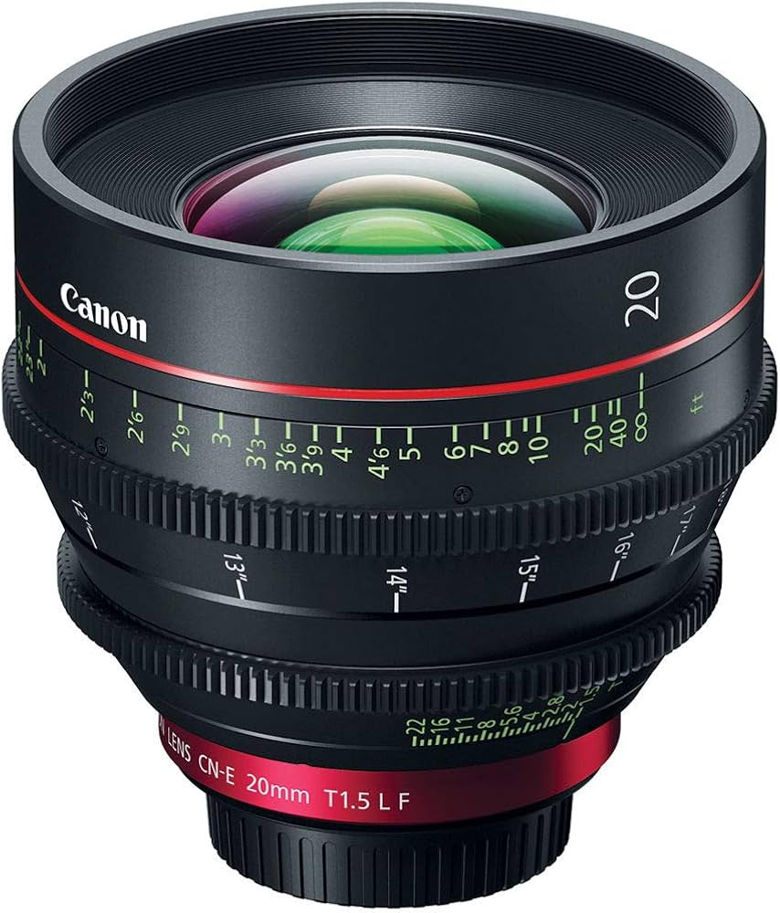 Amazon.com : Canon CN-E 20mm T1.5 L F Cinema Prime Lens (EF Mount