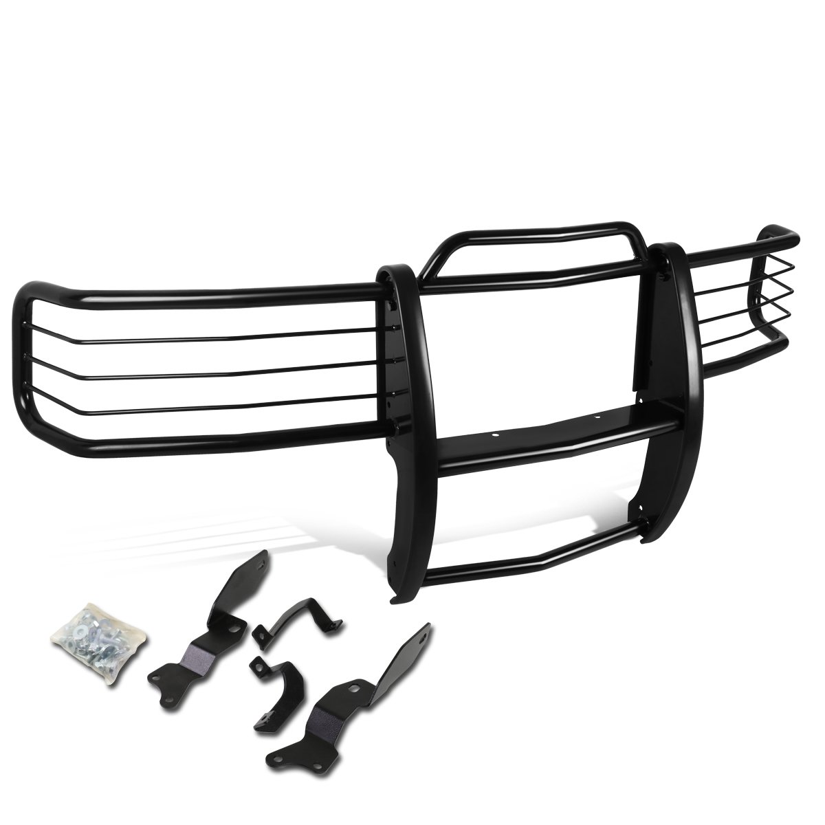 DNA Motoring GRILL-G-010-BK Front Bumper Brush Grille Guard