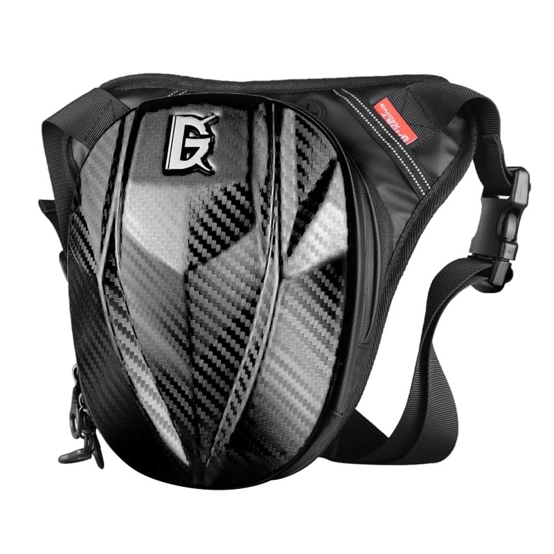 Pernera Moto Bolsa de Cintura for Pierna, Bolsa for Exteriores, for Motocicleta y Bicicleta, for Senderismo, Viajes, Pesca, Paquete, Bolsas for