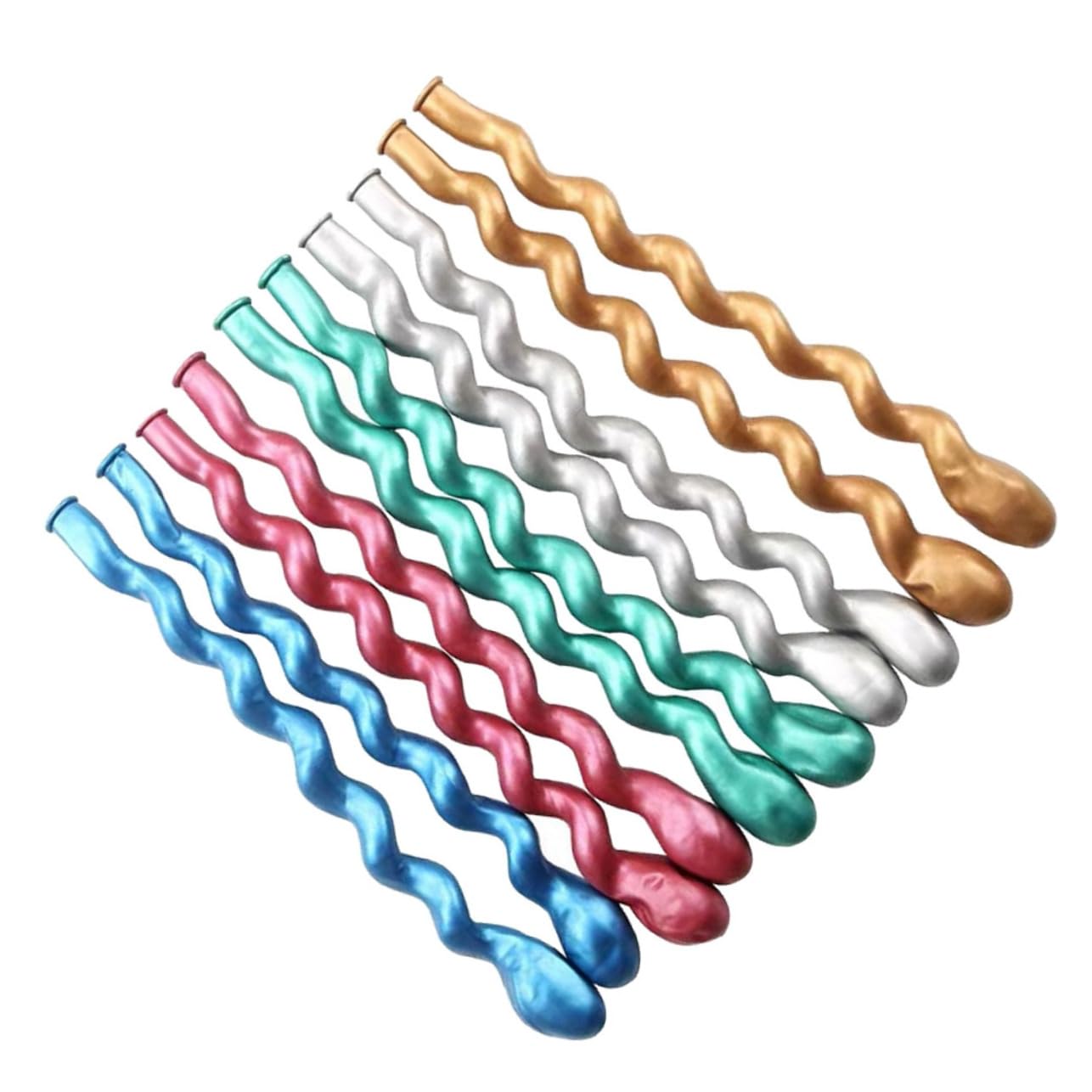 Carykon 200 Palloncini A Spirale Per Feste Di Festa In Lattice Con - Foto 9