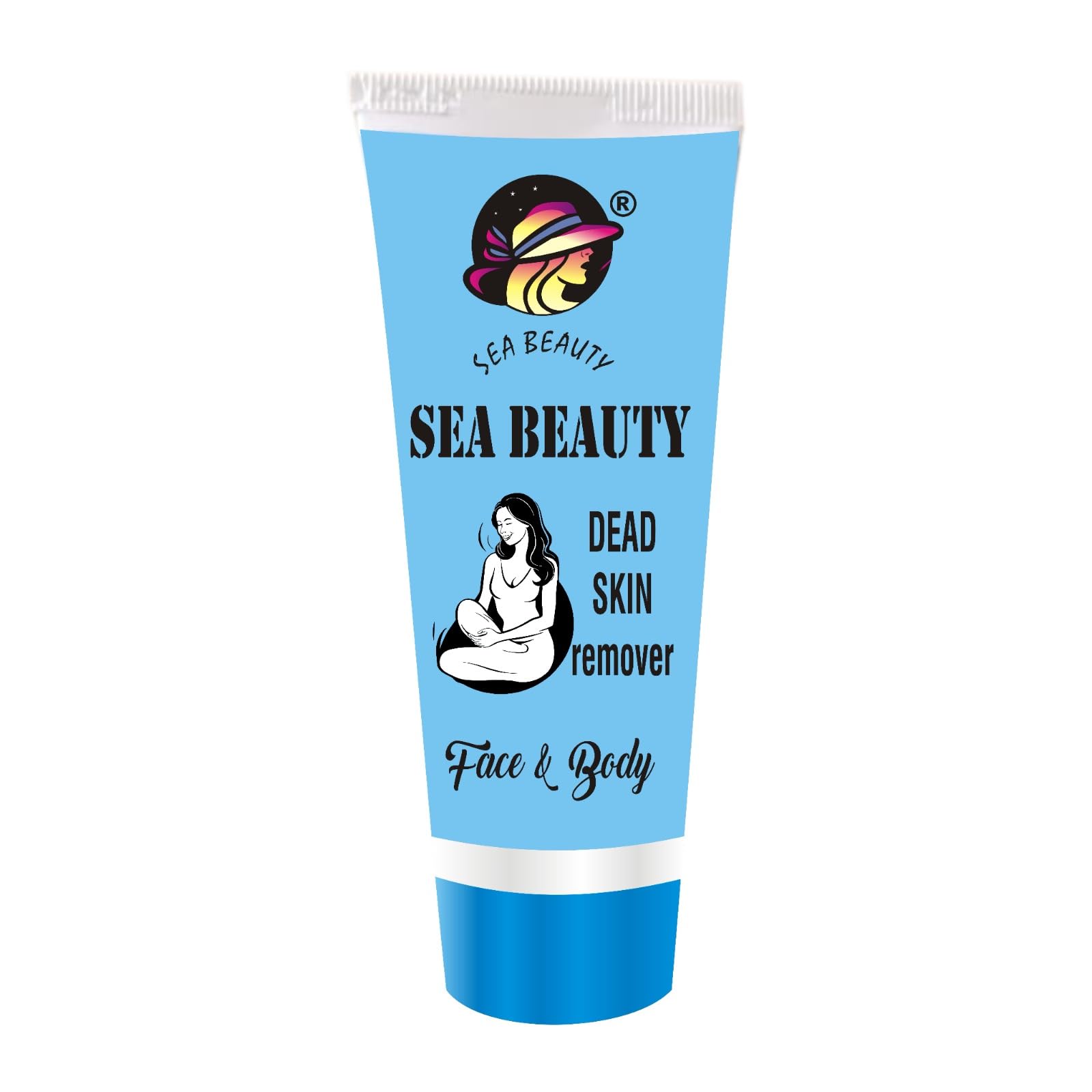 Sea Beauty Dead Skin Remover Exfoliate gel for smooth and soft get Tan Free Skin Pack of 1 100ml
