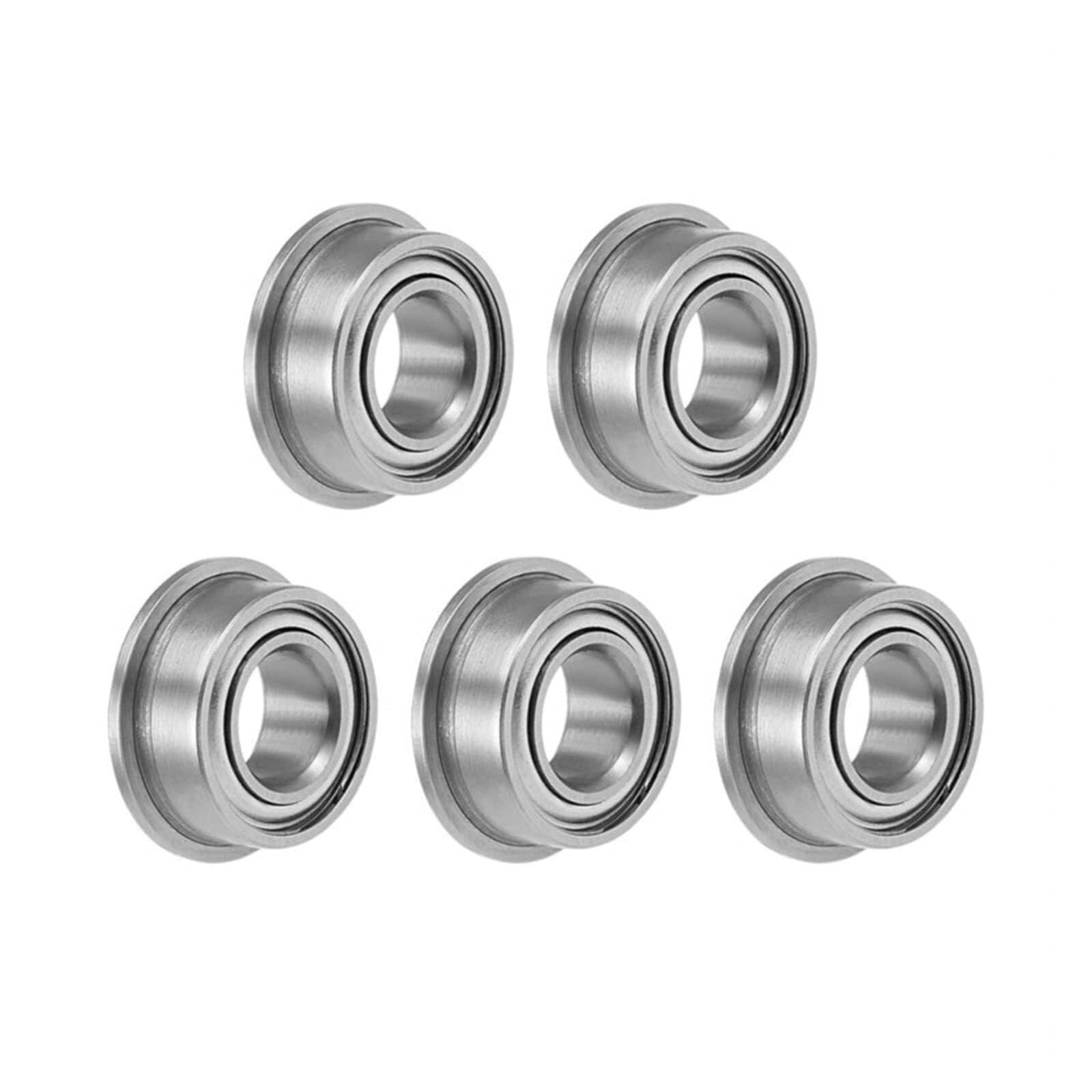 MF104ZZ MF105ZZ MF106ZZ MF115ZZ MF117ZZ / MF126ZZ MF128 MF137 MF148ZZ Miniaturowe łożysko kulkowe poprzeczne (kolor: srebrny, średnica wewnętrzna: ABEC 1)