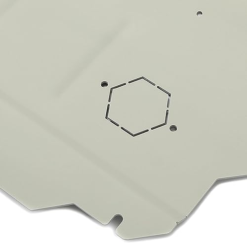 Miniatura 8 de ECOTRIC Placa deslizante de aluminio compatible con Volkswagen VW Jetta Golf Beetle MK4 1998-2010