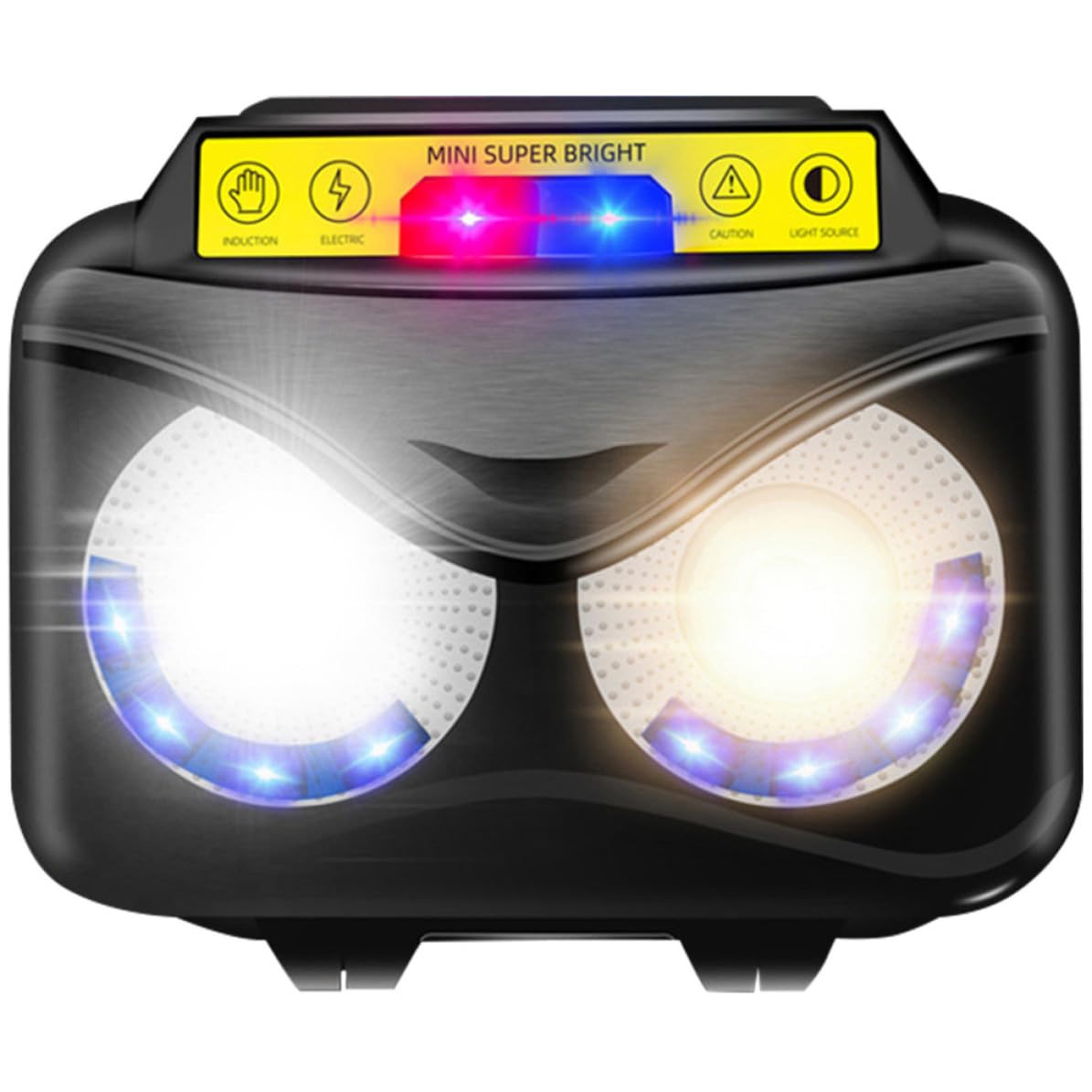 Linterna LED Recargable Usb Exterior Resistente al Agua KICHOUSE 8