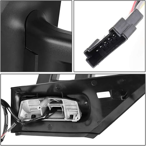 Miniatura 7 de Auto Dynasty Espejo retrovisor lateral izquierdo con conductor+calefactable+LED de estilo OE compatible con Mercedes Benz Dodge Sprinter 10-14