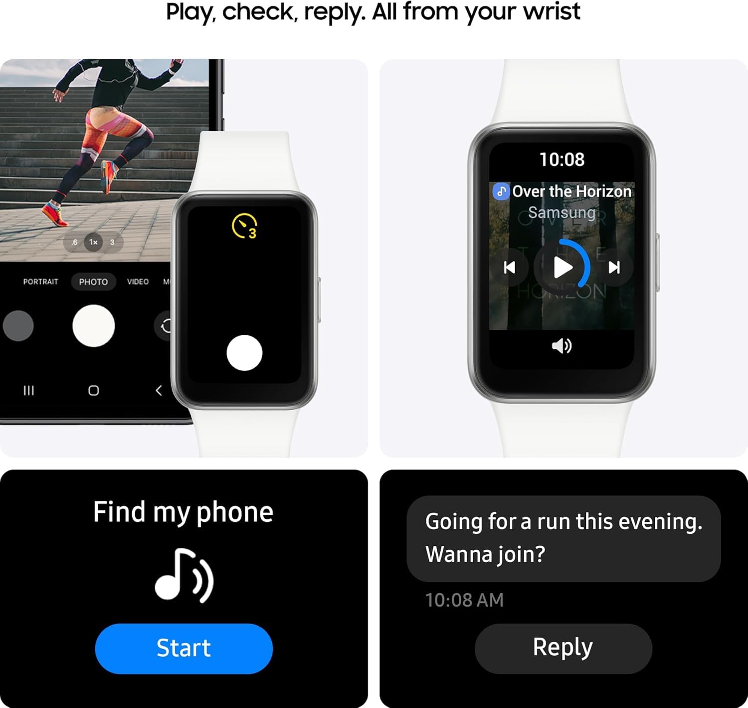 Samsung Galaxy Fit3 Silber (Silber) SM-R390