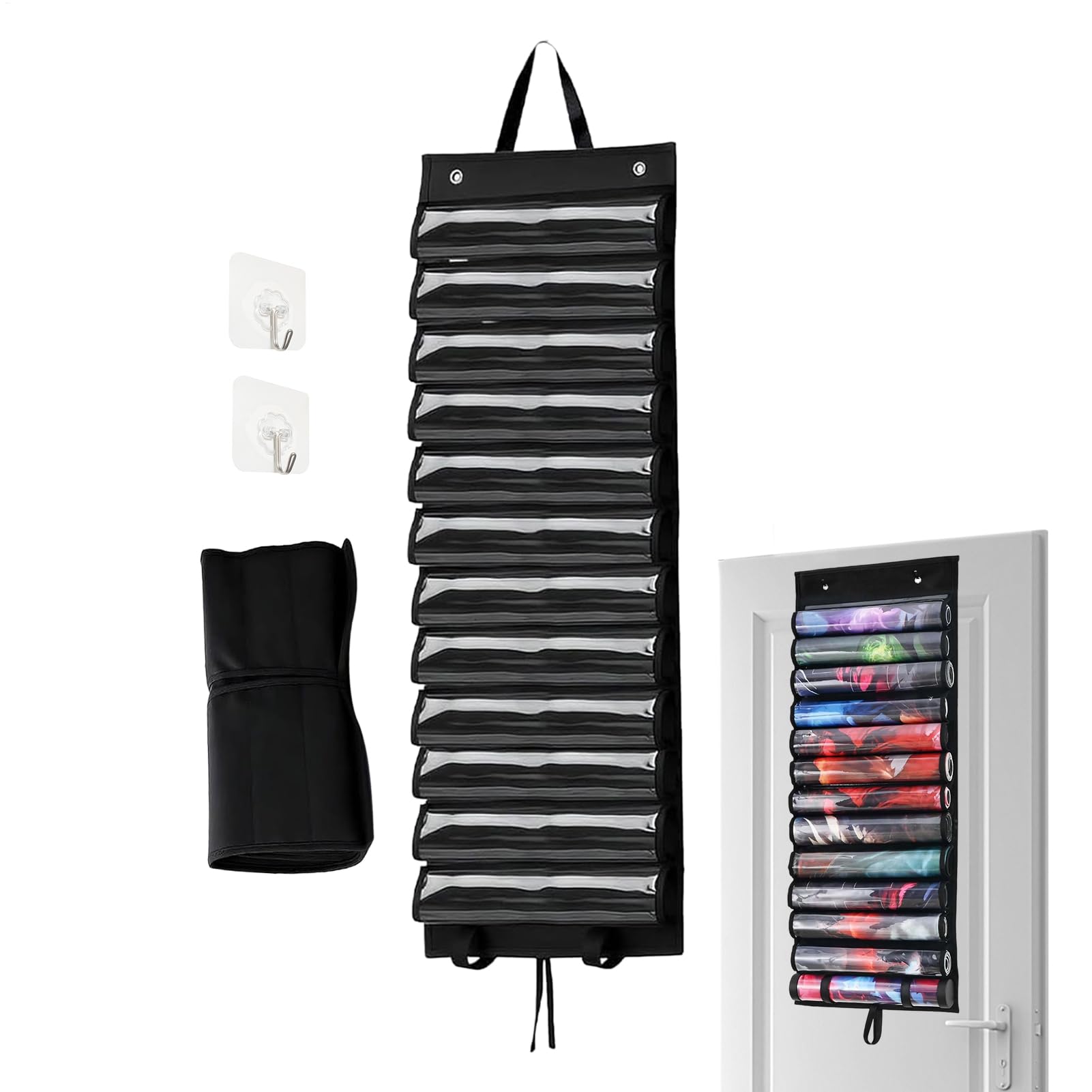 Sac de rangement transparent avec compartiments de protection