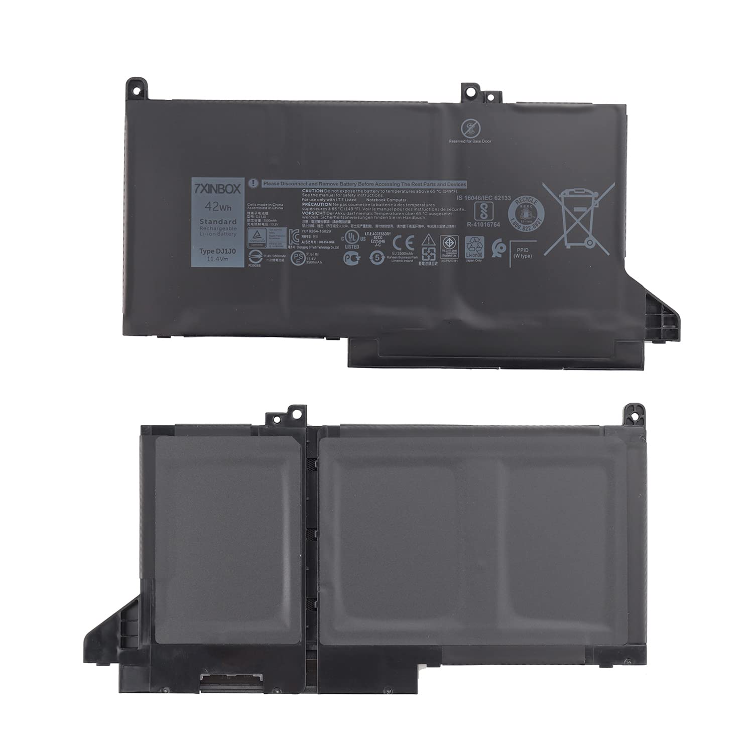 Amazon.com: 7xinbox 11.4V 42Wh DJ1J0 PGFX4 ONFOH Repalcement