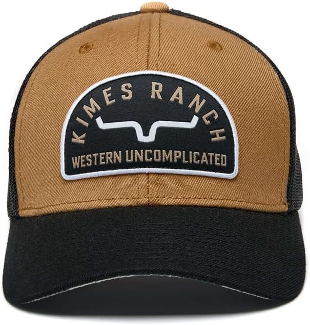 Kimes Ranch North Forty Trucker Hat – Mid Profile X Fit Curved Bill Snapback