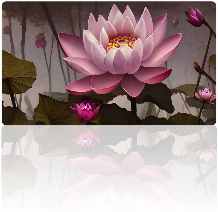 MTG Playmat, 24" x 14" Game Mat for TCG DTCG CCG RPG Trading Card Game Playmats