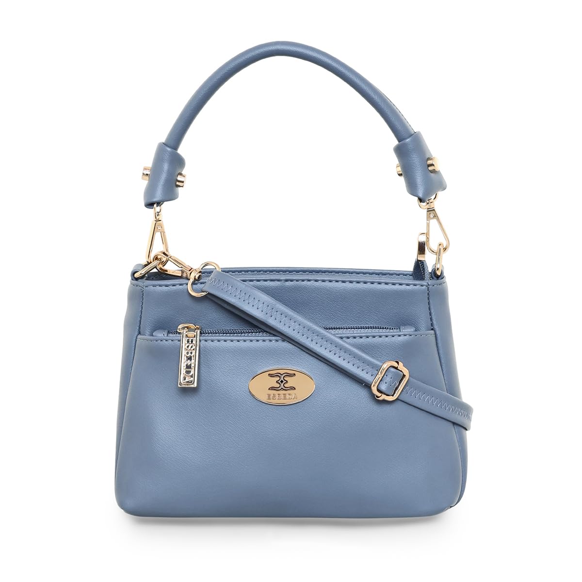 ESBEDA Blue Color Puller Solid Small Slingbag For Women (B0CKFJ1ND5) Amazon Price History, Amazon Price Tracker