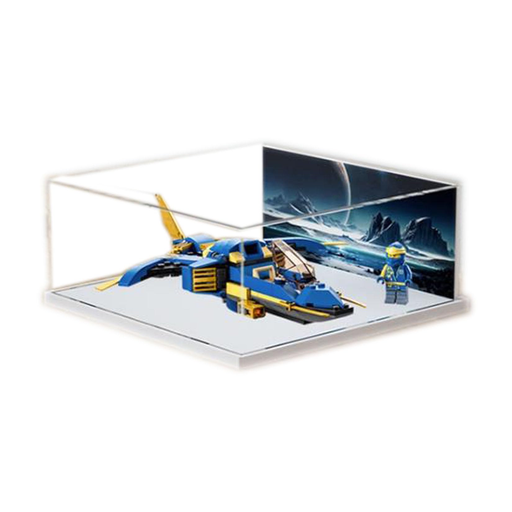 Amazon.com: Acrylic Display Case for Lego NINJAGO Jay's Lightning