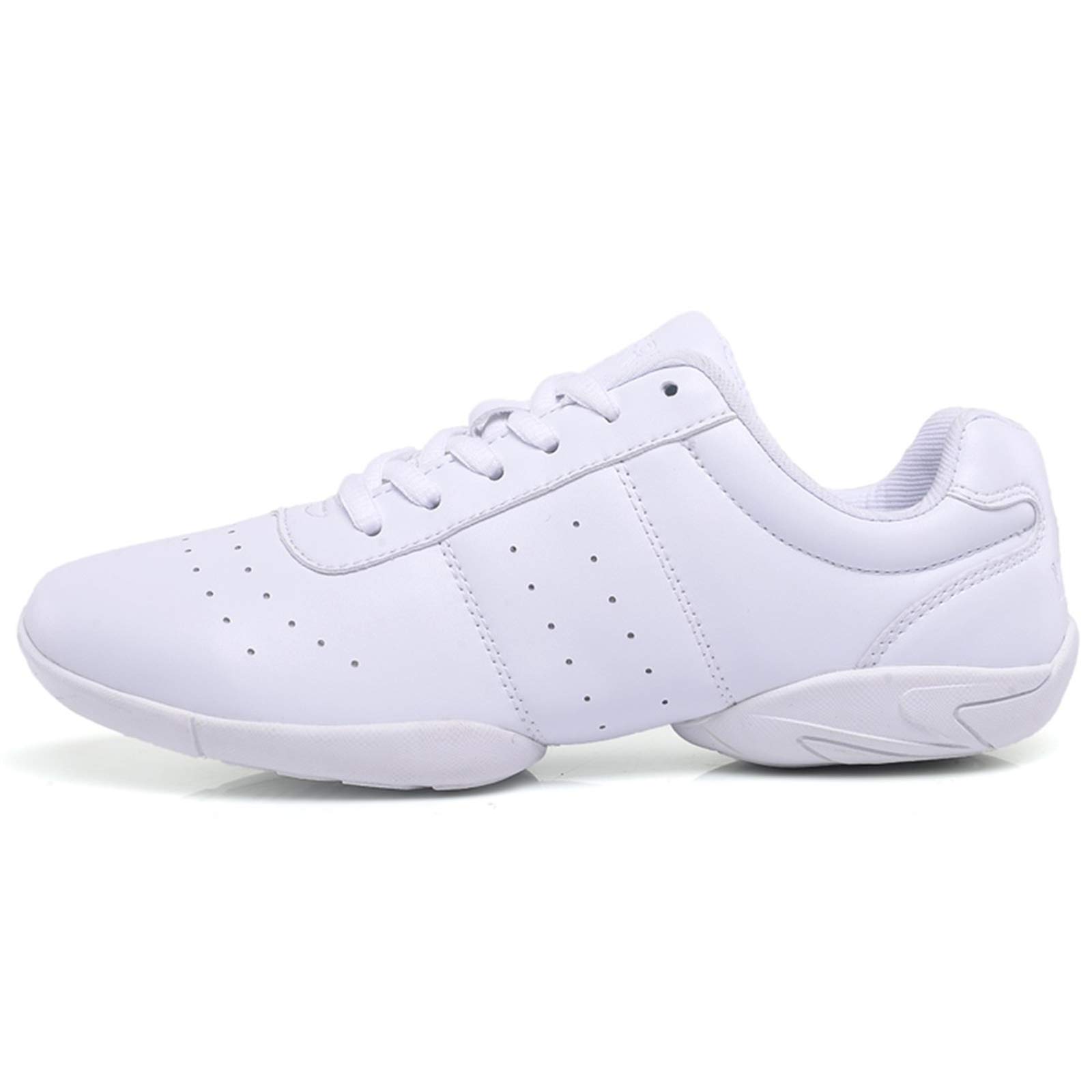 DADAWEN Damen Cheer Schuhe Mädchen Sneaker Outdoor Fitness Gymnastik Training Jazz Yoga Tanzschuhe