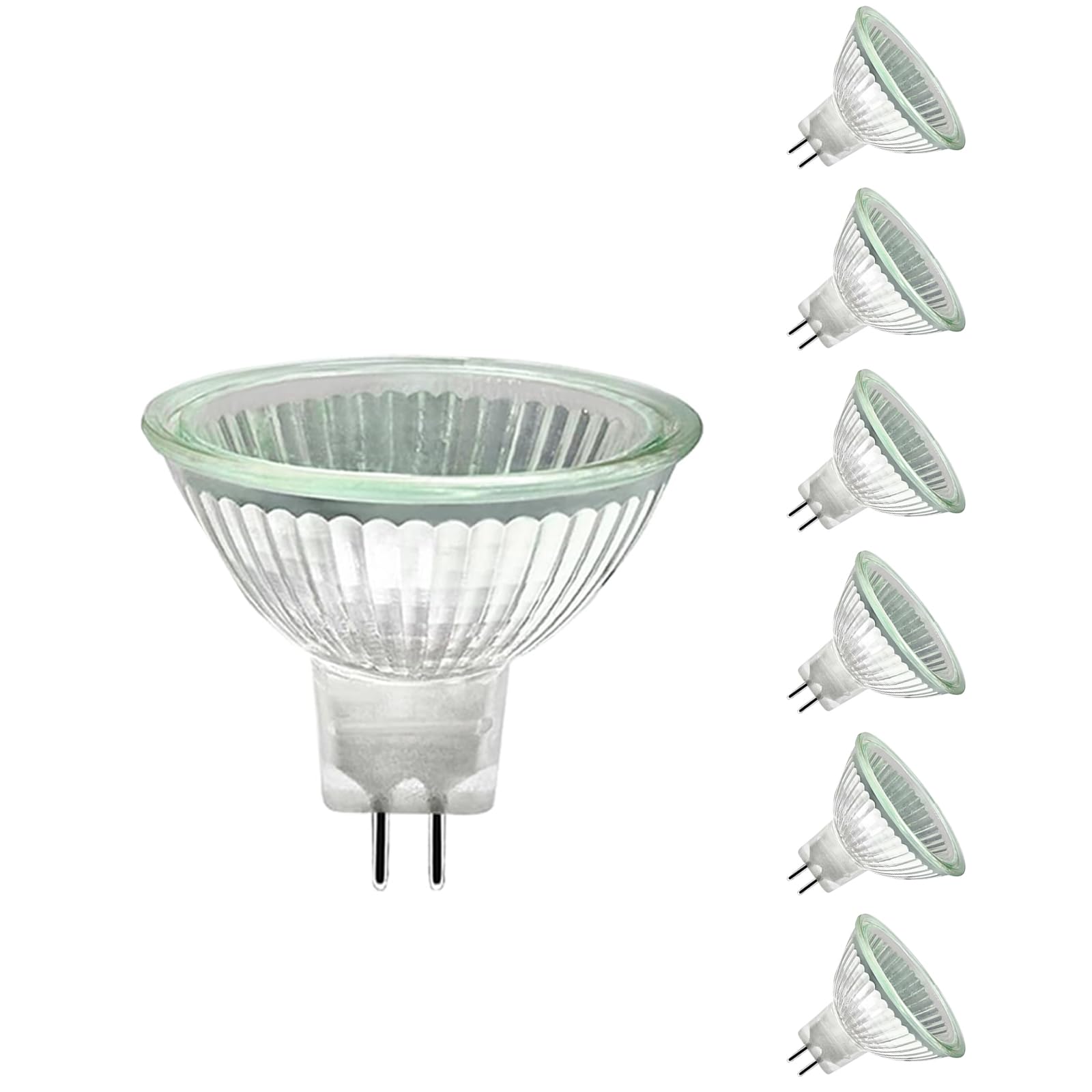 Trubuyware MR16 Halogen Light Bulbs, Gu5.3 Halogen Spotlight Bulbs 2 Pins Dimmable