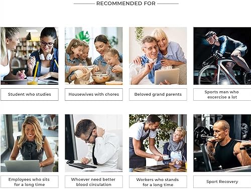 Miniatura 6 de DOCTOR LIFE LX9max - Sistema secuencial de recuperación de compresión de aire: dispositivo + patas (L), aprobado por FSA-HSA