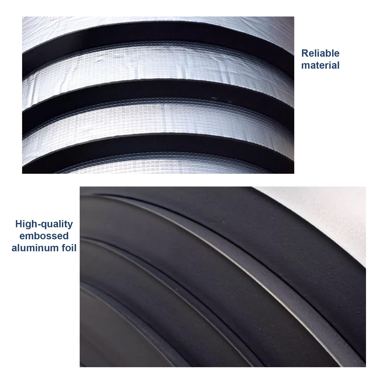 Material aislante de aluminio reflectante, capa de aislamiento térmico y acústico autoadhesiva para reducción de ruido en paredes y coches