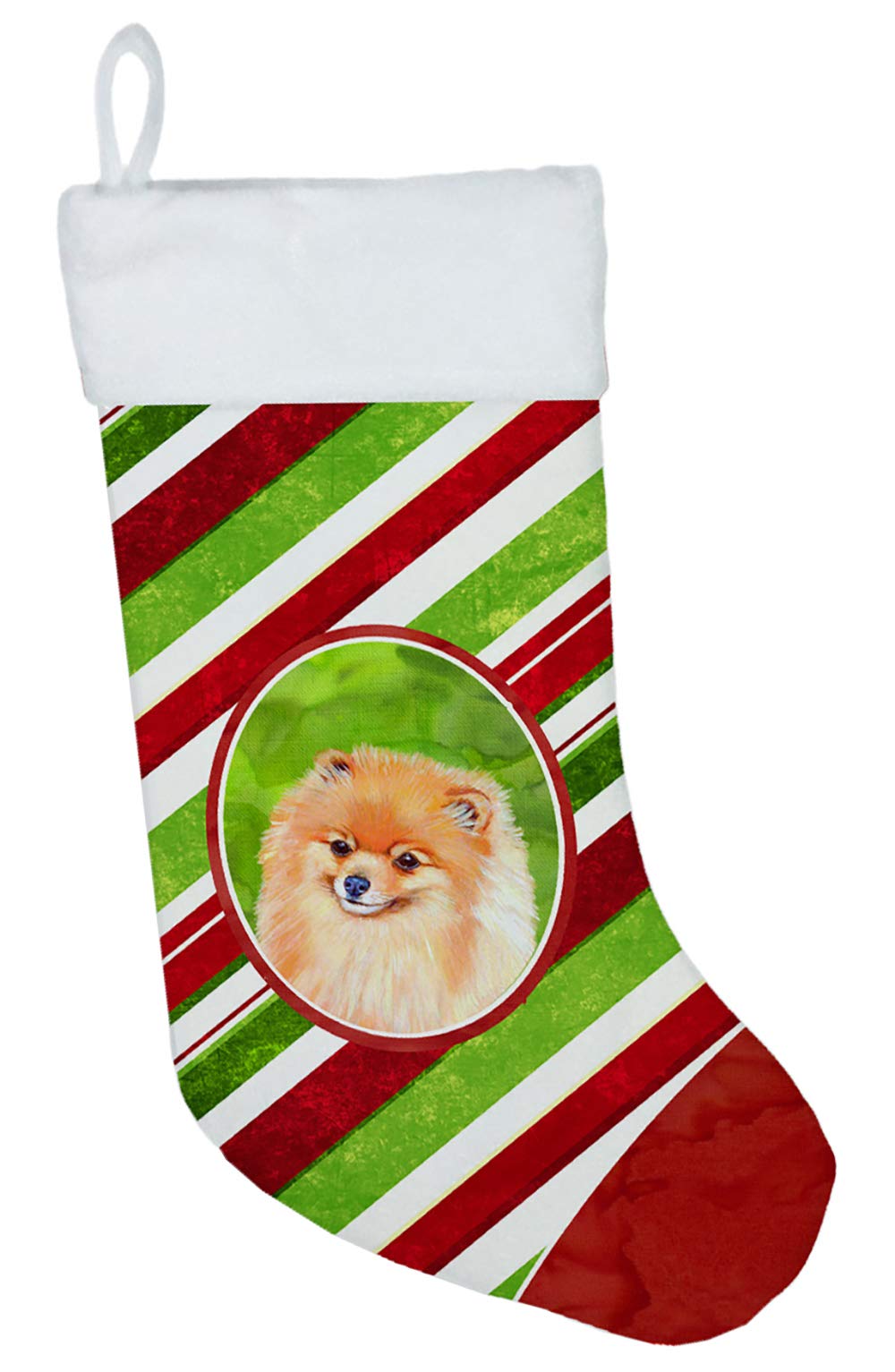 Pomeranian christmas stocking Clearance