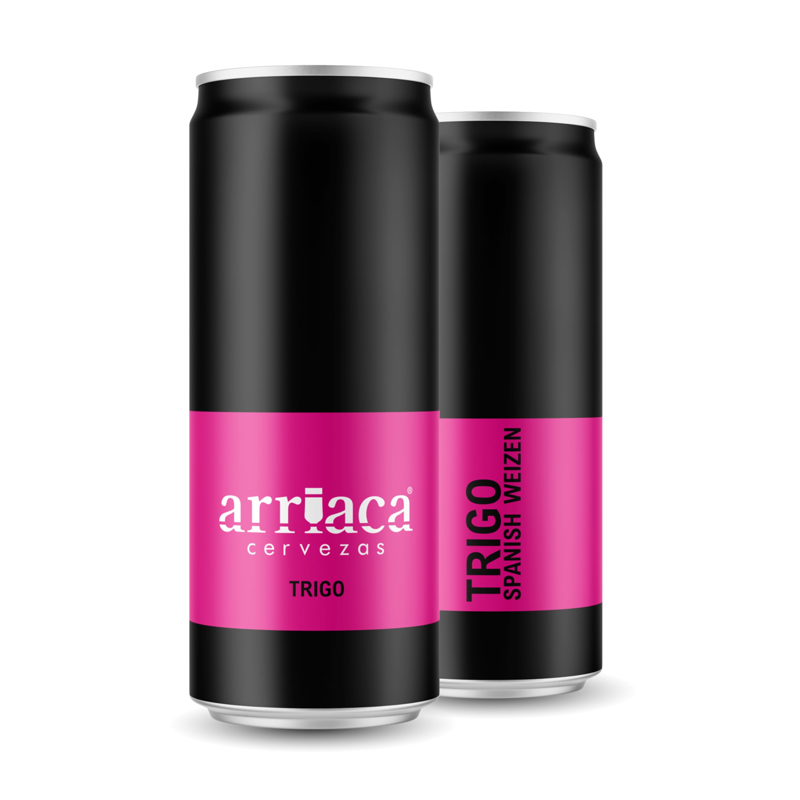 Cerveza Premium Arriaca TRIGO en Pack Fabricación Artesanal. Premio a la Mejor Cerveza Trigo Artesana (24 latas 33cl)