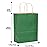 qiqee 32-Packs Deep Green Paper Gift Bags with Handles Bulk 7.6x4.75x10.5 Medium Size Gift Bags Multiple Uses