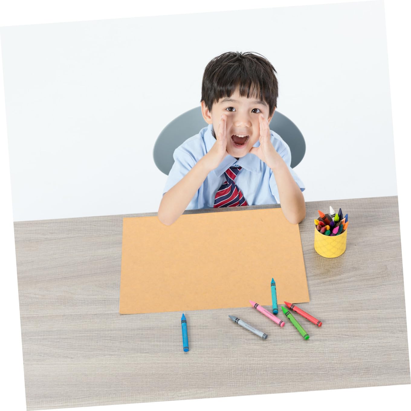 IWOWHERO 100 Pcs Papier Kraft à Dessin 210 G/m² Panneau Rigide pour Dessin Pratique Garçon et Filles