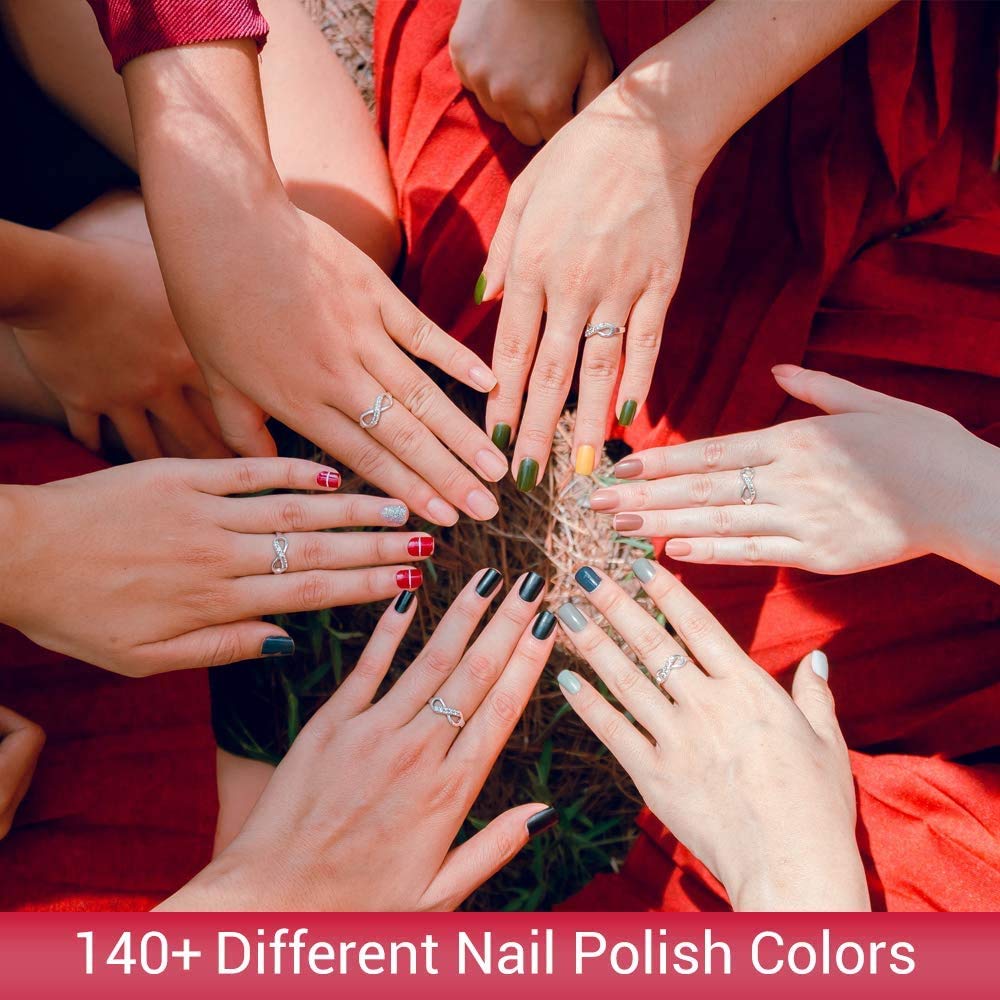 karma organic Beautiful Colors – Combination Natural Nail Polish-Non-Toxic Nail Art, Vegan and Cruelty-Free Nail Paint (Colors Used: VINYL (black) + French white)