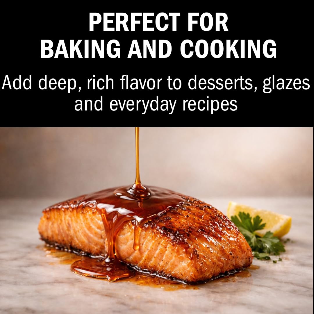 Bartender’s Secret Sauce USDA Organic Demerara Syrup – 16 oz Rich Cocktail Syrup with Organic Demerara Sugar – Perfect for Old Fashioneds, Tiki Drinks, Coffee, Espresso & Desserts – Gluten Free, Non-GMO, OU Kosher