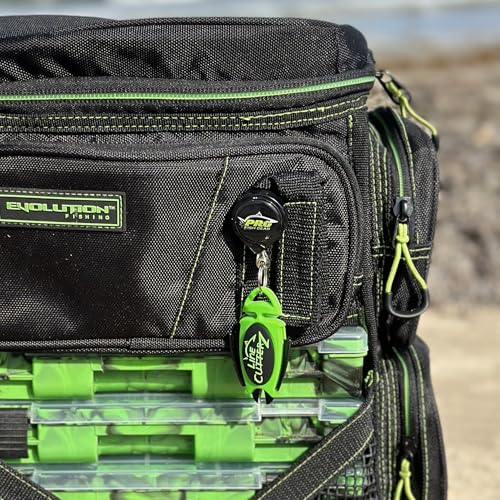 Image of Line Cutterz Patented Dual Hybrid Ceramic Cutter + Stainless Steel Micro Scissors Fishing Line Snipper - Green