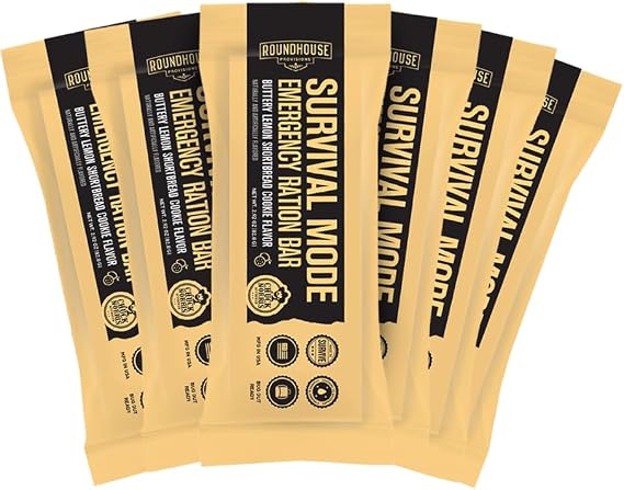 Roundhouse Provisions Morning Kick and Survival Mode Emergency Ration Bars