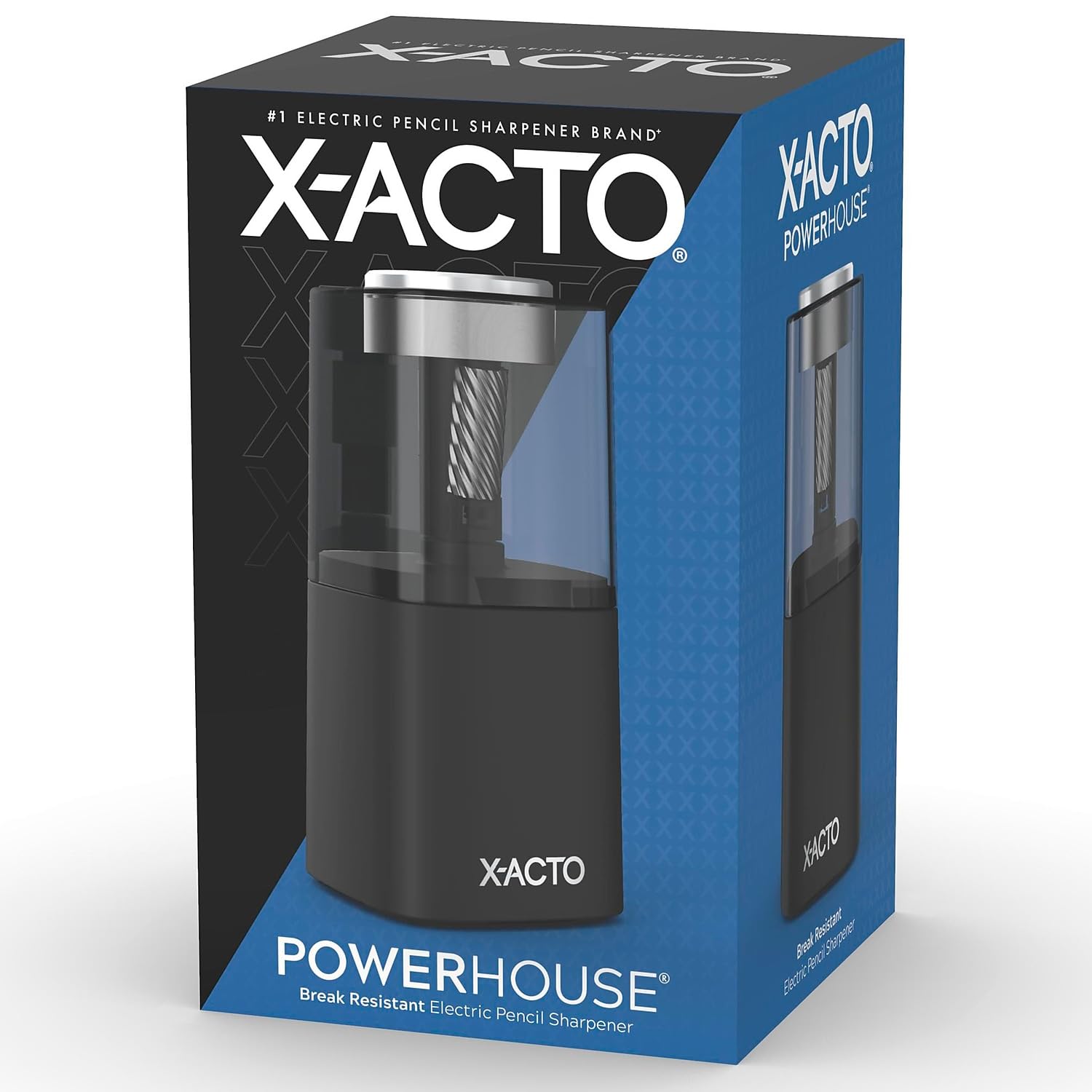 X-ACTO® Powerhouse® Electric Pencil Sharpener, Black