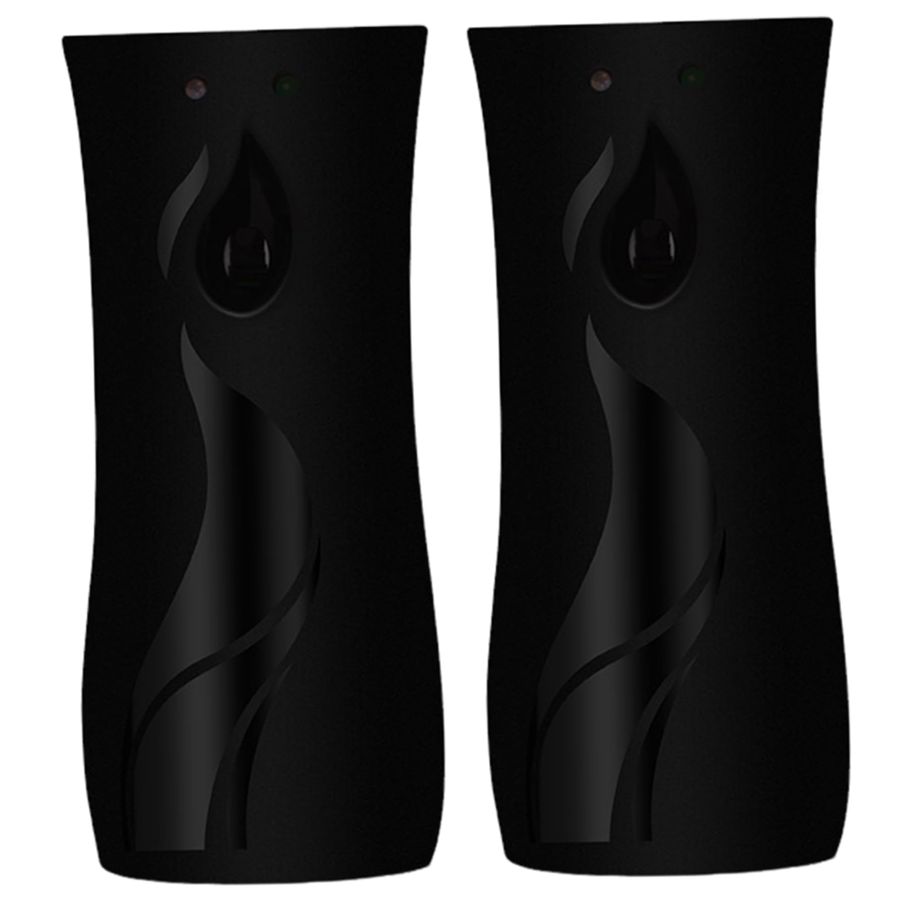 Deodorante spray automatico da 2 pezzi Deodorante spray con rilevamento automatico della luce, facile installazione, alimentato a batteria, con fragranza duratura per casa e hotel