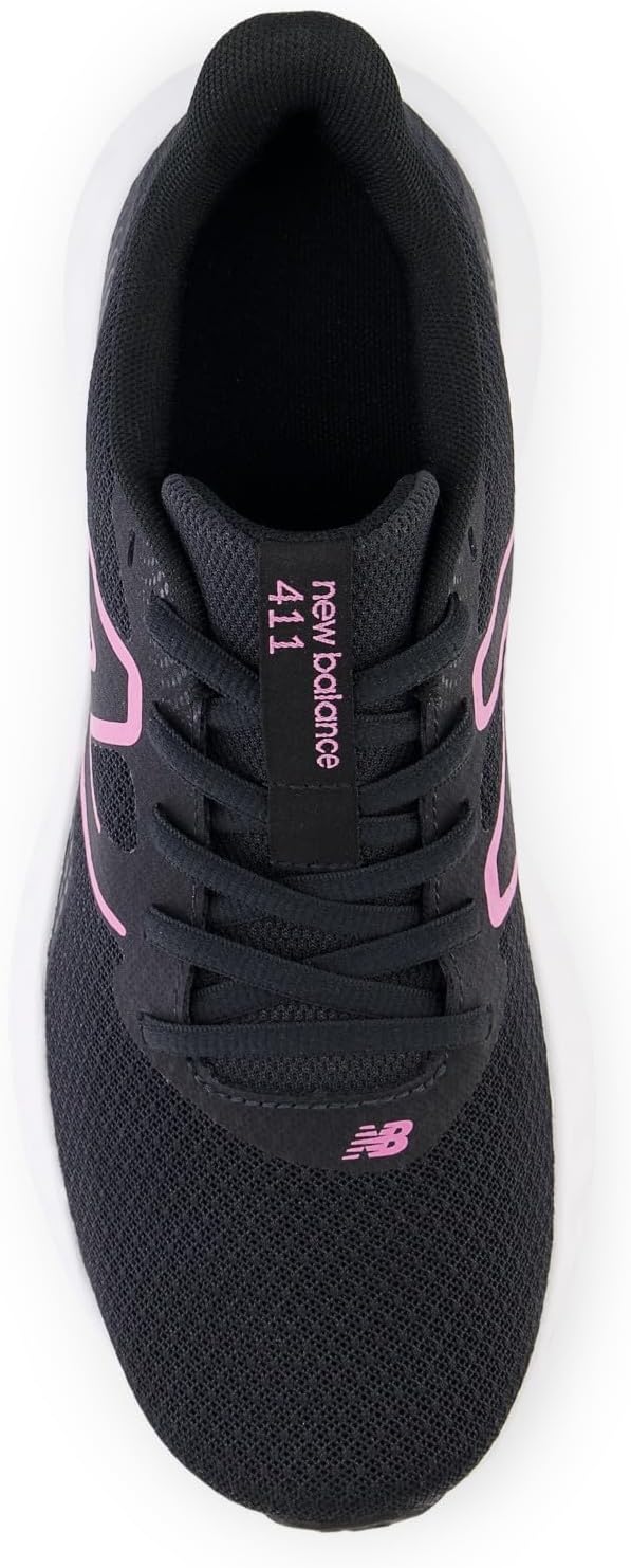 [ニューバランス] ランニングシューズ W411 現行モデル ランニング ウォーキング スニーカー 白 通学 幅広 軽量 レディース