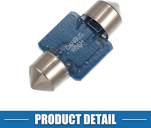 Miniatura 7 de Festoon Luz LED 1.220 in 3014 Bombilla LED Interior Domo Mapa Puerta Lámpara Cortesía Luces 6000K Blanco (juego de 4)