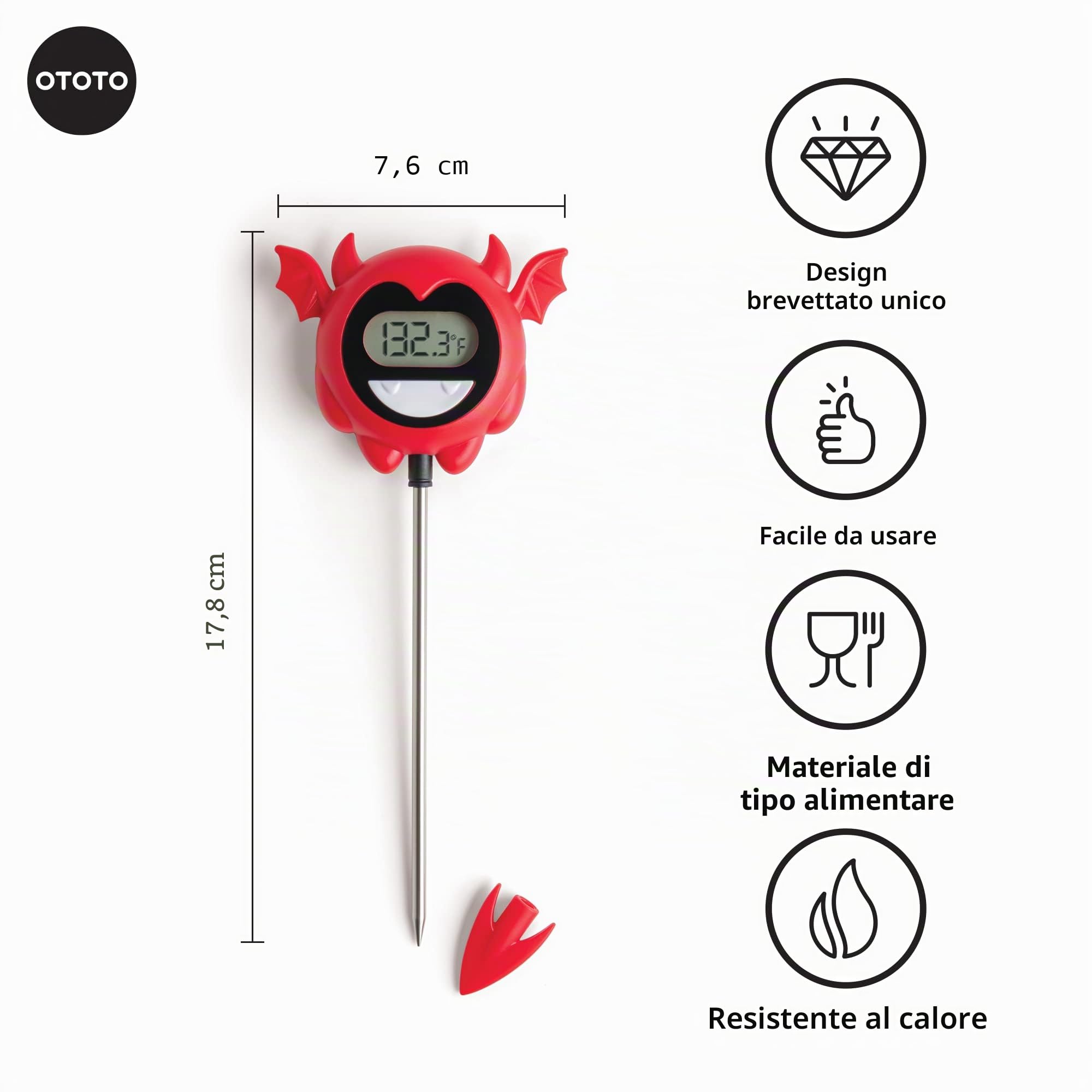 OTOTO Hell Done Bratenthermometer