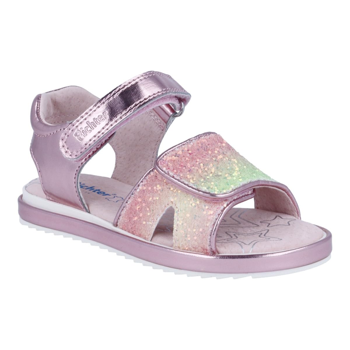Richter Kinderschuhe, Mädchen Sandale Romea, Candy-Lime, 34