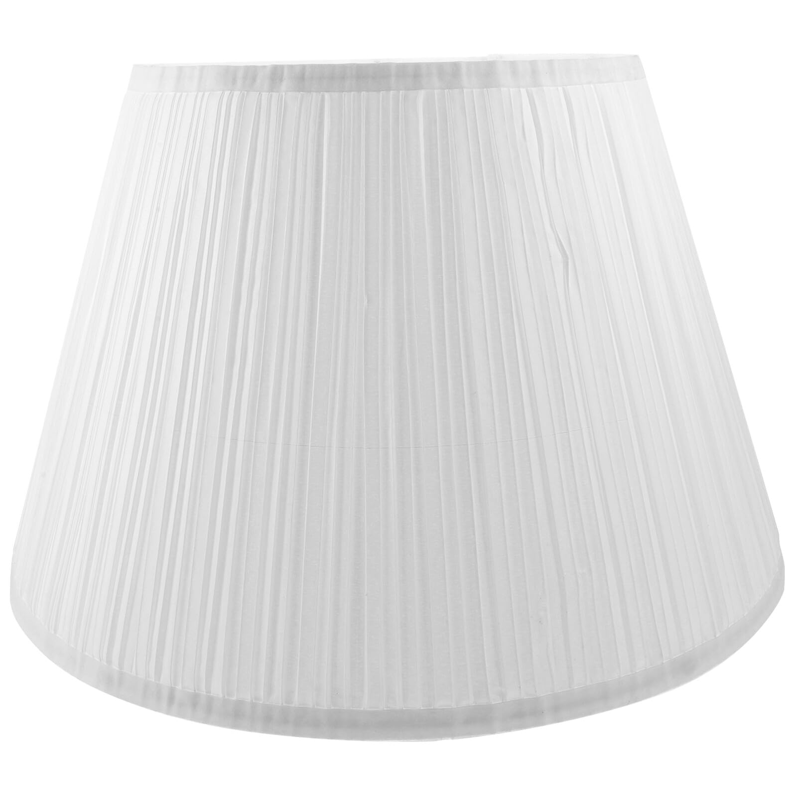 VALICLUD Abat-jour Demi-cercle en Tissu Rayé, Petit Abat-jour en Lin Armature Métallique, Compatible Lampe de Table et Lampadaire, Abat-jour Intérieur Polyvalent pour Bureau, Salon
