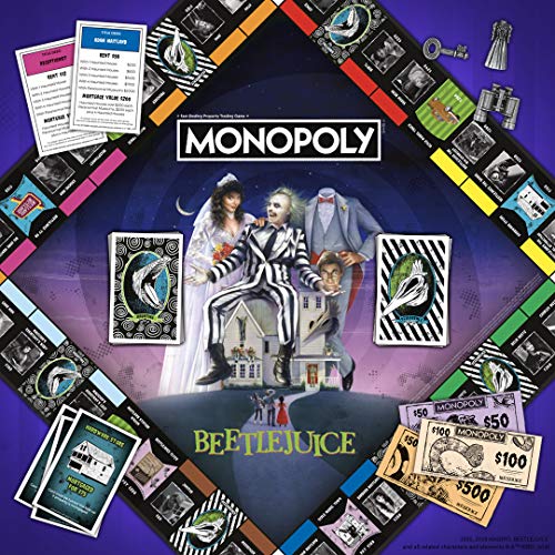 Monopoly Beetlejuice juego de mesa edición especial miniatura 7