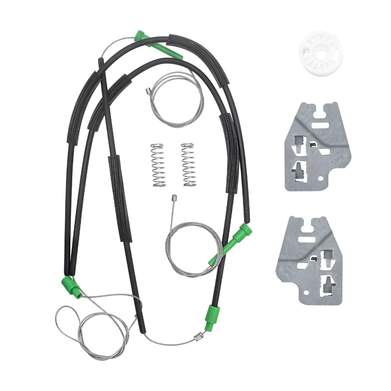 Compatibile Con Series 3 Per E46 OEM 51337020659 51337020660 Kit Di Riparazione Staffa Regolatore Finestrino Anteriore Destro Parti Di Ricambio Meccanismo Alzacristalli