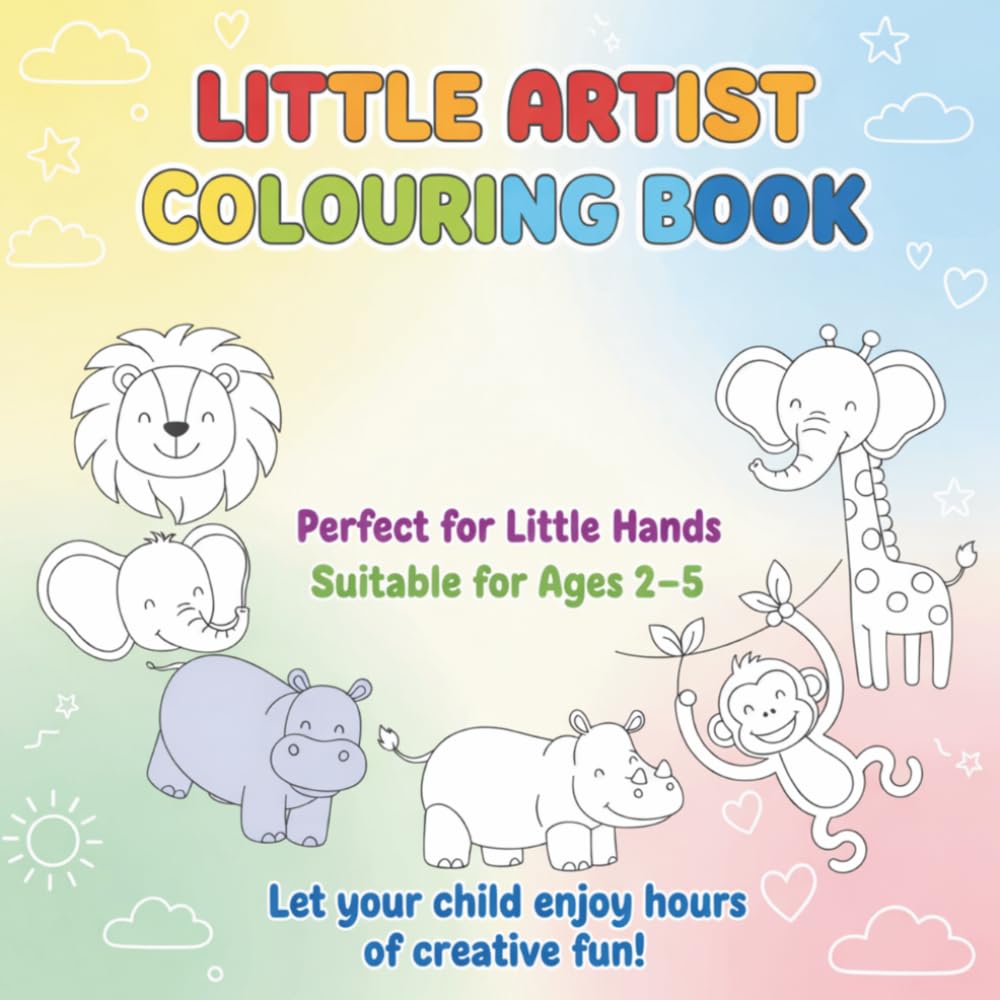 Little Artist Colouring Book