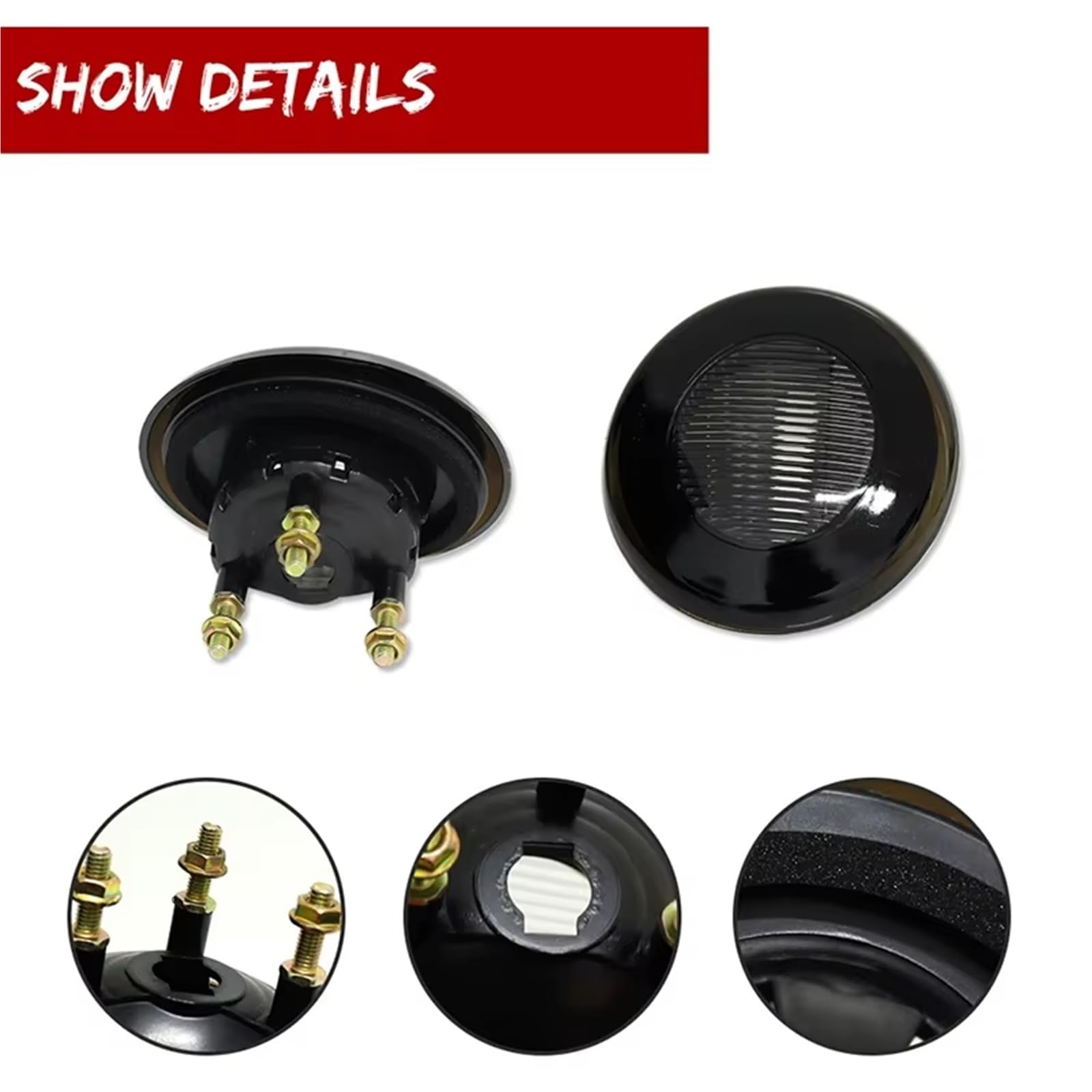 Piloto Traseros Led Kit Carcasas ABS para Luz Reversa Trasera Luz Trasera Superior para Chevy para HHR 2006-2009 2010 2011 Sin Bombilla Ni Casquillo Faro Trasero